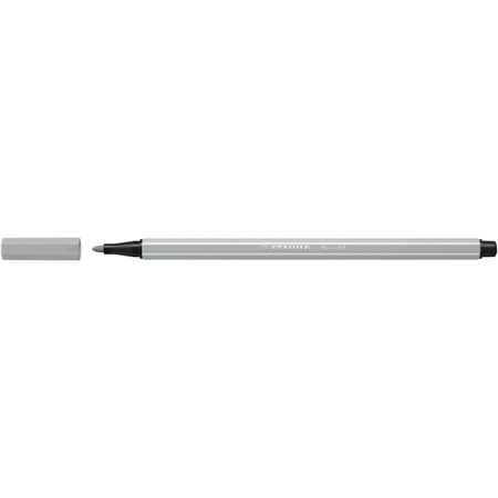 Stabilo - Feutre Stylo 68/94 gris moyen clair | 10 pièces