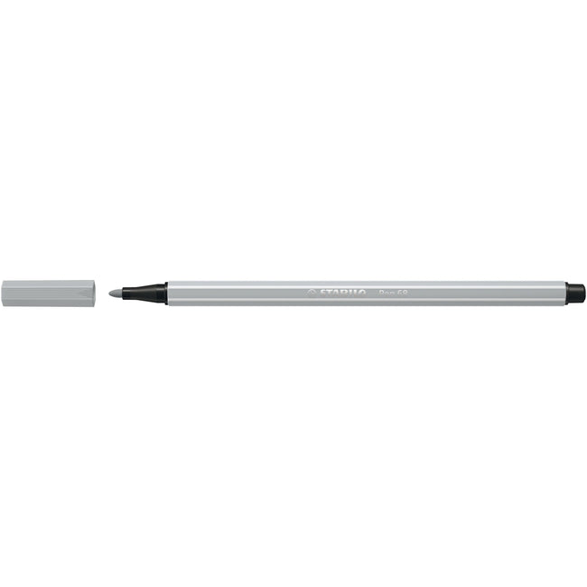 STABILO - Felt-tip pen Pen 68/94 medium light gray