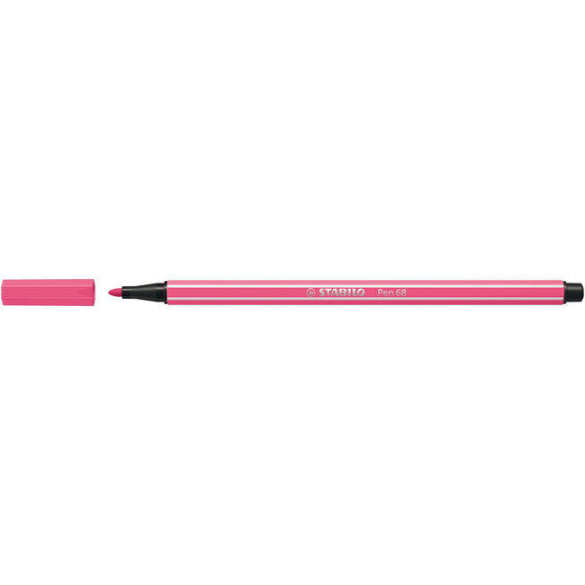 Stabilo -  Viltstift pen 68/29 m roze | 10 stuks