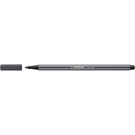 Stabilo - Feutre Stylo 68/97 gris froid moyen profond | 10 pièces