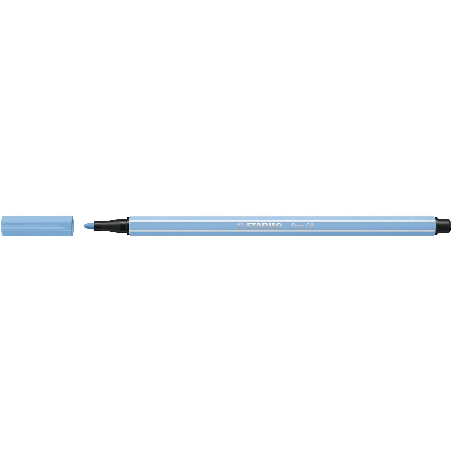 Stabilo - Pennarello Penna 68/11 medio blu ghiaccio