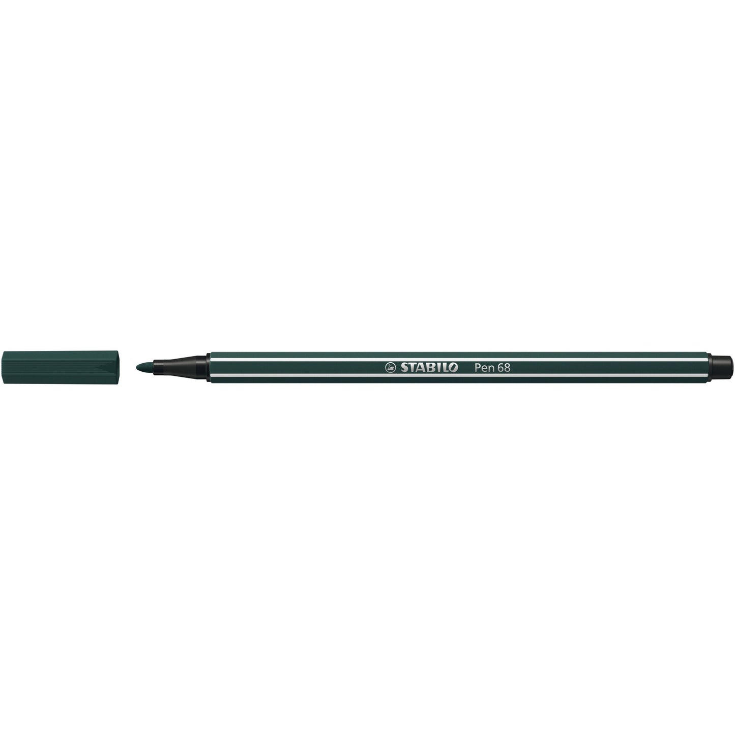 Stabilo -  Pen 68, premium viltstift, aardegroen, per stuk