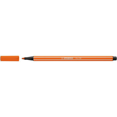Stabilo - Feutre Stylo 68/30 moyen vermillon | 10 pièces