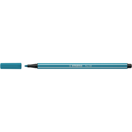 Stabilo -  Pen 68, premium viltstift, licht blauw, per stuk