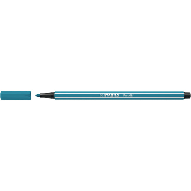 Stabilo -  Pen 68, premium viltstift, licht blauw, per stuk