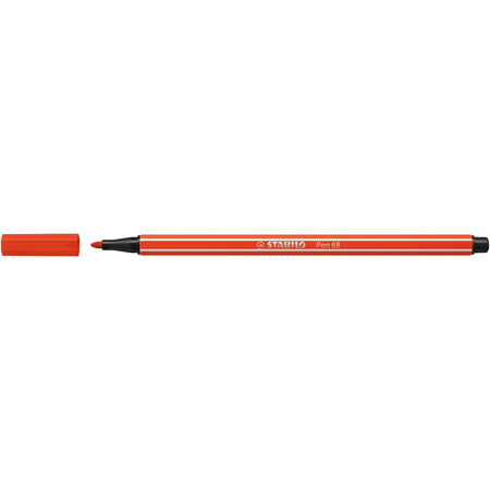STABILO - Feutre Stylo 68/40 moyen rouge clair