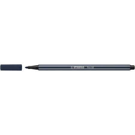 Stabilo -  Pen 68, premium viltstift, payne's grijs, per stuk