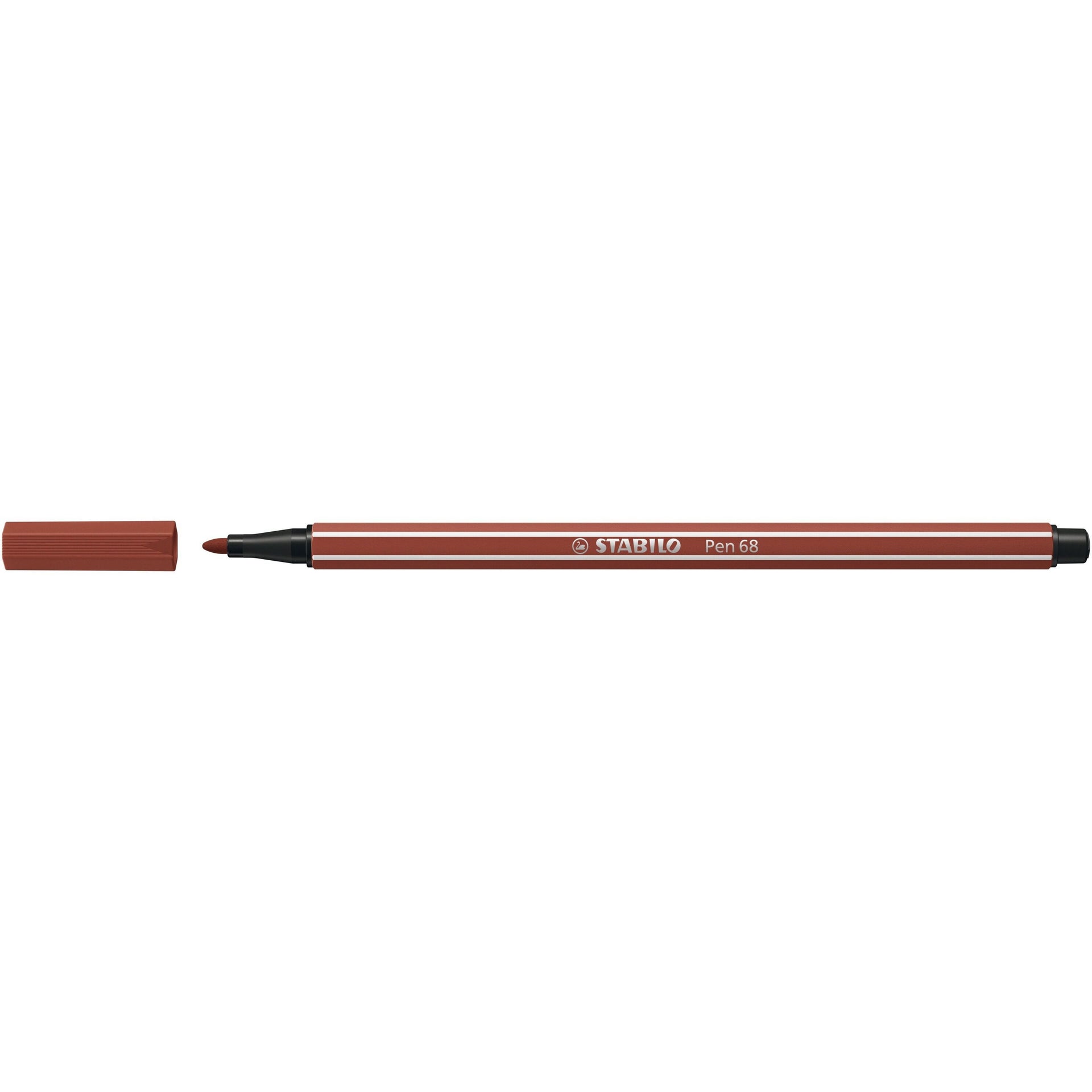 Stabilo -  Viltstift pen 68/75 m sienna | 10 stuks