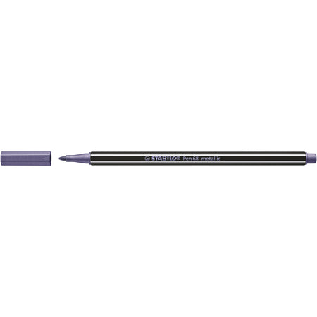 Stabilo - Feutre Pen 68/855 lilas métallisé moyen