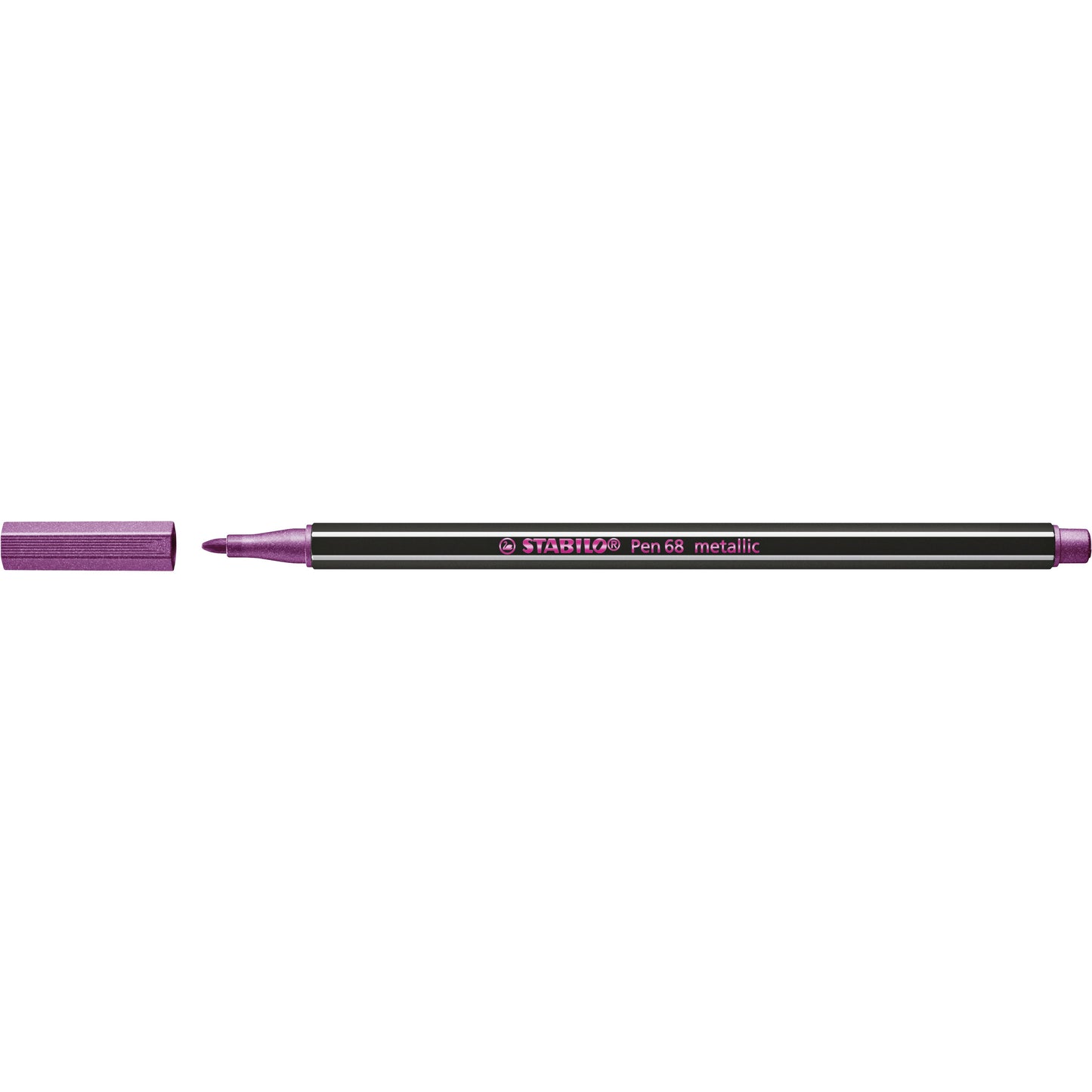 Stabilo -  Viltstift pen 68/856 m metallic roze