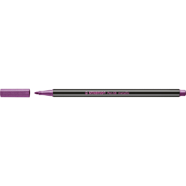 Stabilo -  Viltstift pen 68/856 m metallic roze