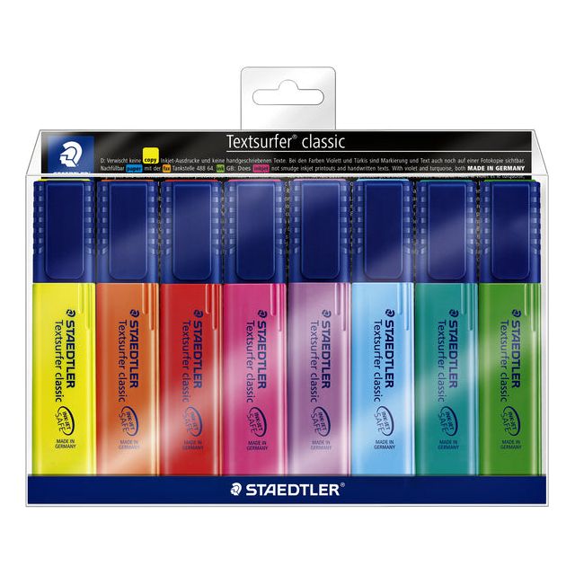 Staedtler - Markeerstift 364 textsurfer ass | 5 stuks