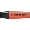 Stabilo - Marking Marker Boss 70/140 PASTEL CORAL RED | Boîte extérieure une pièce de 10