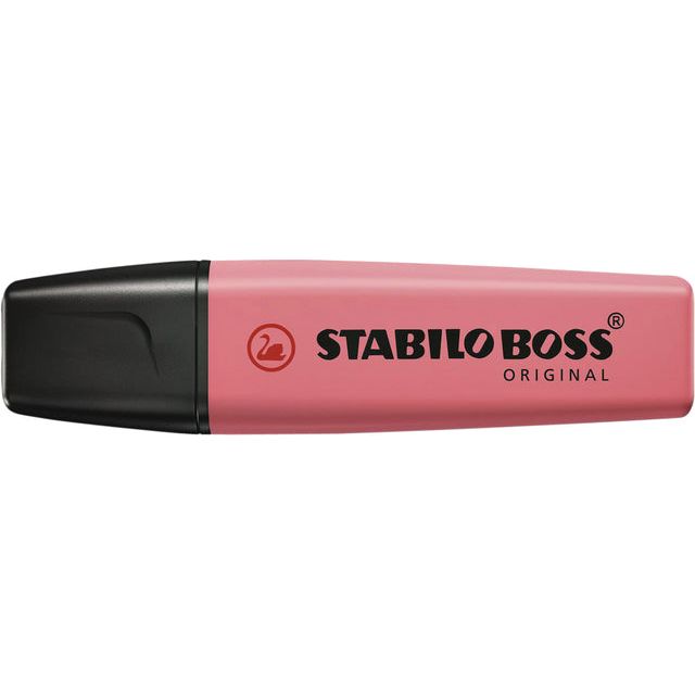 STABILO - BOSS ORIGINAL tel markeerstift, cherry blossom (lichtroze)