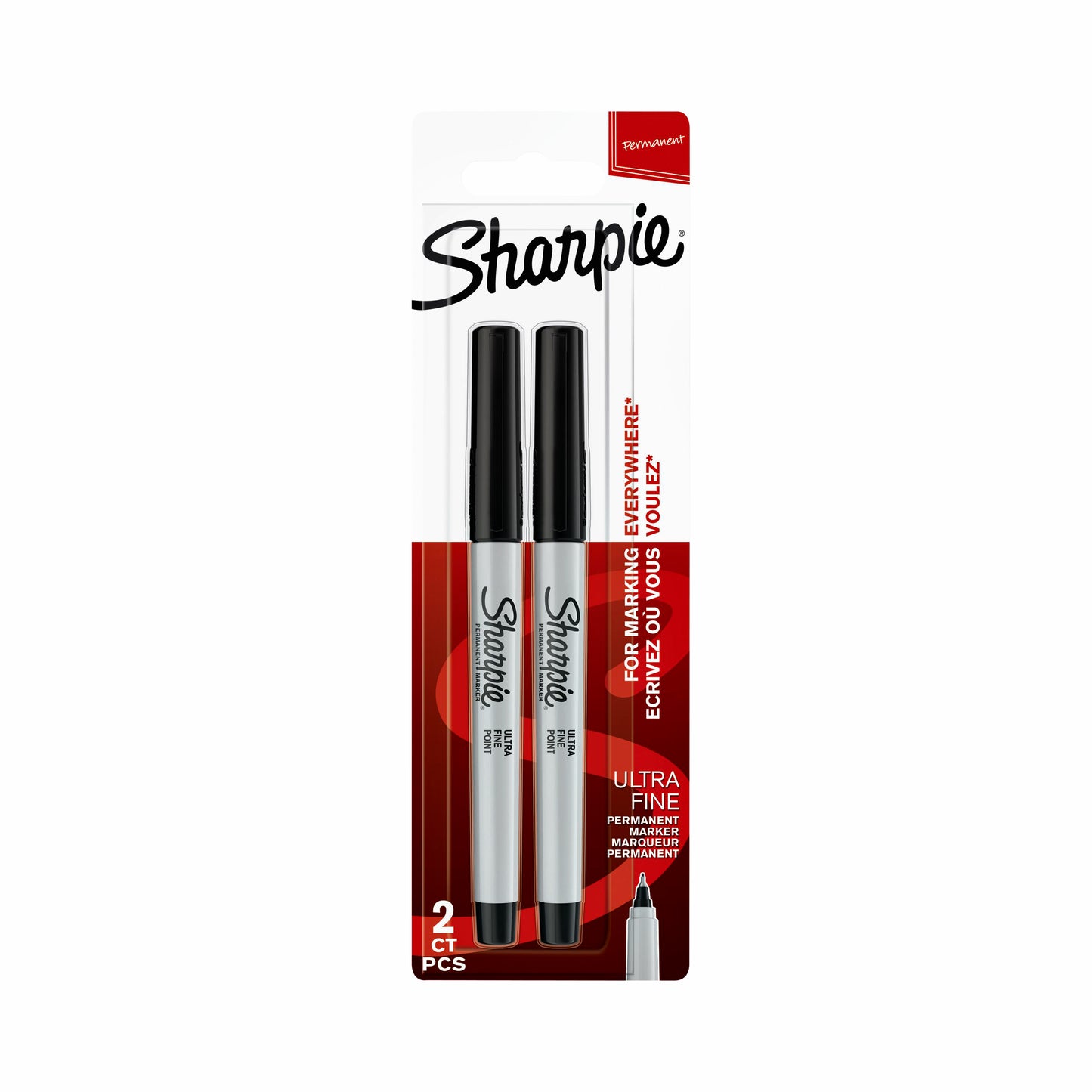 Sharpie - Felt-tip pen i.e. black | 12 pieces