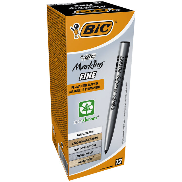 BIC ECOLUTIONS - FILT SIFT 1445 Ecolutions Roy Fire Black