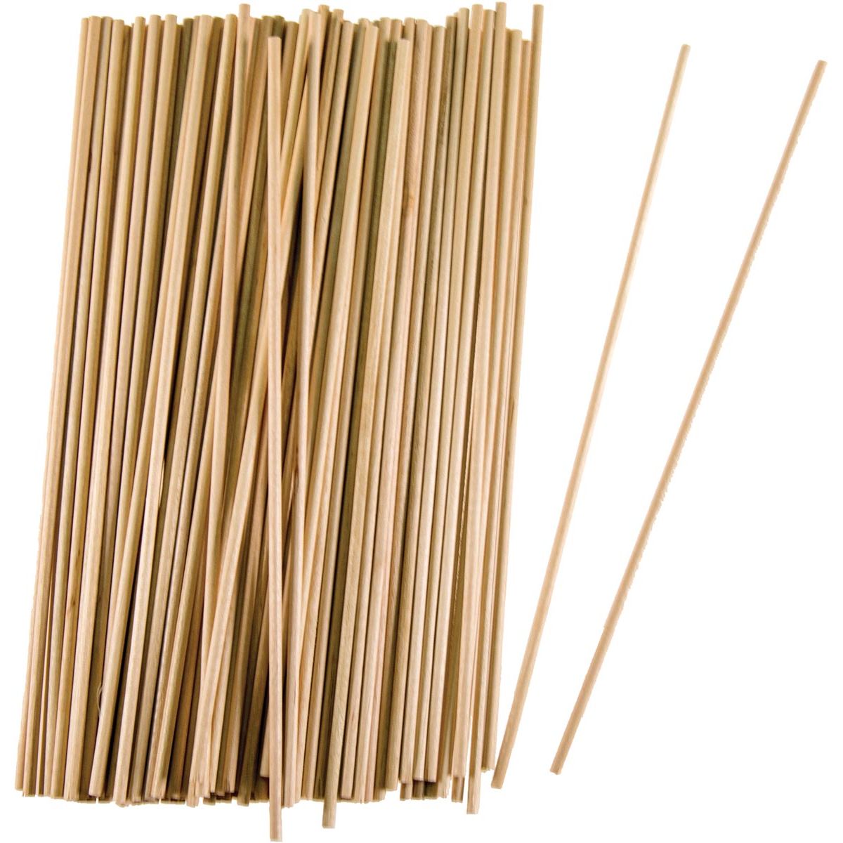 Bouhon -   houten staafje, zak van 100 stuks