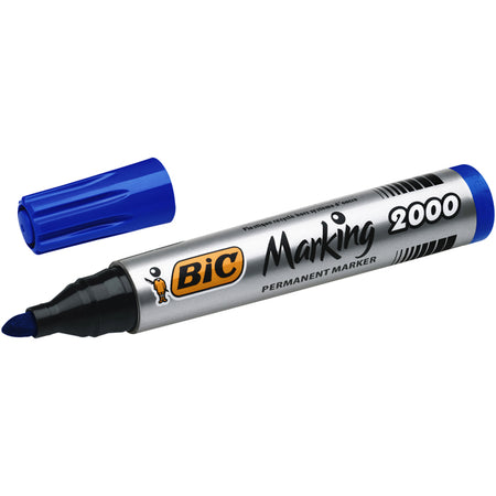 BIC -  Viltstift  2000 ecolutions rond l blauw | 12 stuks