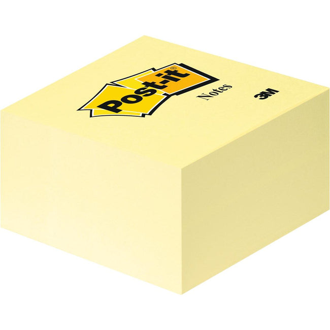 Post-it -  ® memo kubus, ft 76 x 76 mm, 450 vel, geel