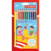 STABILO - Colored Pencils 203 Trio thick assorted cardboard case of 12 pieces