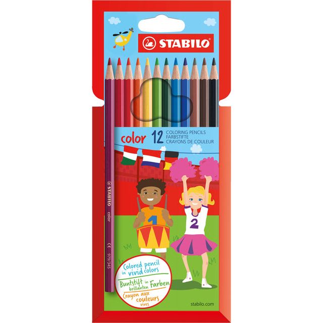 Stabilo - farbiger Bleistift 979 Farbe 12st Assorti | Endui ein 12 Stück