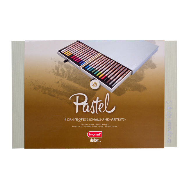 Bruynzeel - Matite colorate 8840 Design pastello 24 pezzi assortiti