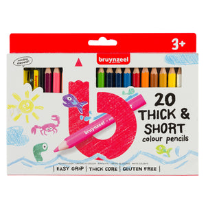 Bruynzeel -  Kleurpotlood  kids thick-short 20st ass
