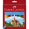 Faber Castell - Matite colorate Faber-Castell set assortito di 24 pezzi