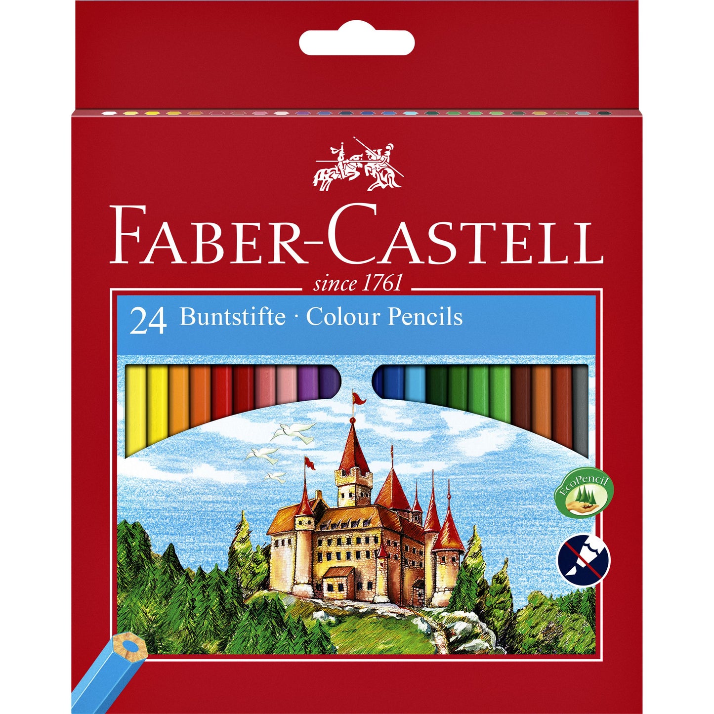 Faber Castell -  Kleurpotlood faber-castell 24st assorti