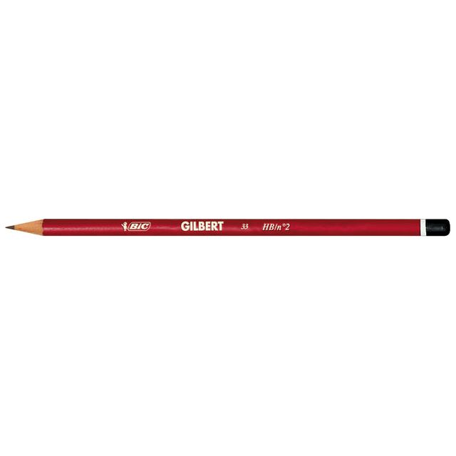 BIC - crayon bic gilbert 33 hb | Boîte extérieure une pièce 12