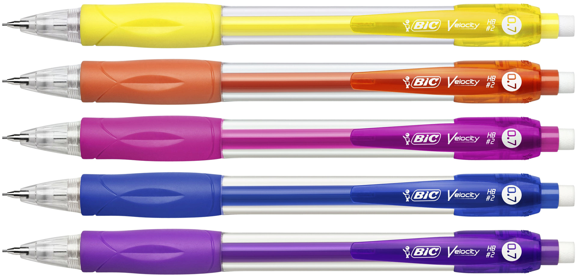 Bic - Mechanical pencil Velocity HB 0.7mm assorted