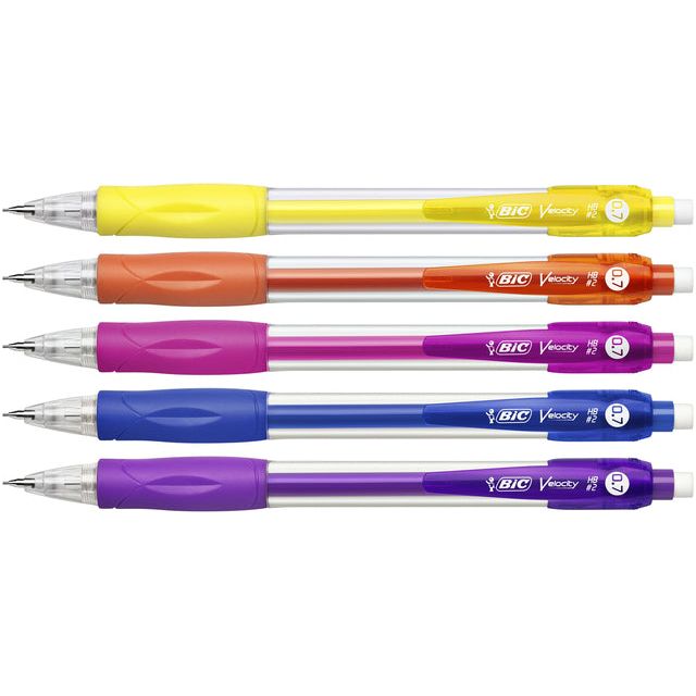 BIC - Vulpotlood BIC Geschwindigkeit Hb 0,7 mm Assorti | 12 Stücke