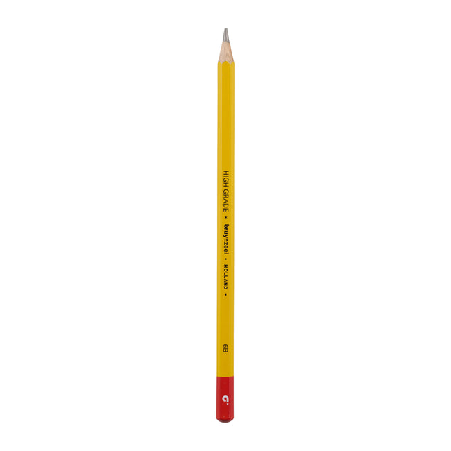 Bruynzeel -  Grafietpotlood  burotek 6b grijs | 12 stuks