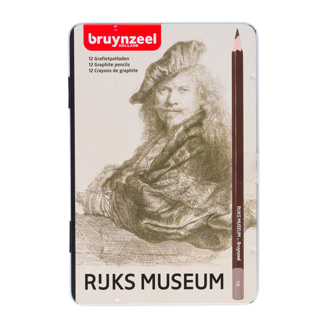Bruynzeel -  Grafietpotlood  rijksmuseum rembrandt 12s | 6 stuks