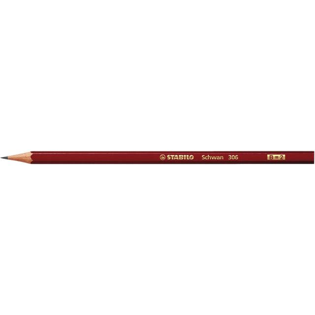 Stabilo - Crayon Schwan 306 B | Boîte extérieure une pièce 12