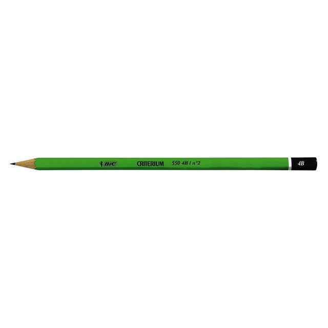 BIC - crayon Criterion BIC 550 4B | 12 pièces