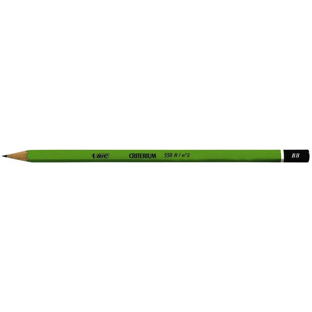 BIC - crayon BIC Criterion 550 B | Boîte extérieure une pièce 12