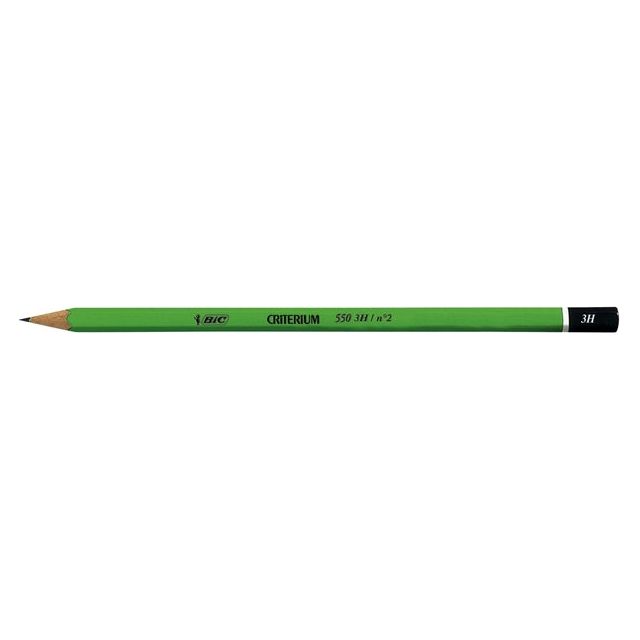 BIC - crayon CRITÈRE BIC 550 3H | 12 pièces