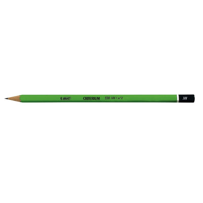 Bic - Lapiz 550 hexagonal 3H | 12 piezas