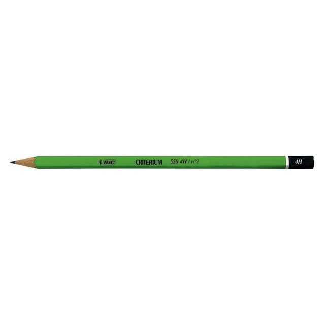 BIC - crayon Criterion Bic 550 4H | Boîte extérieure une pièce 12