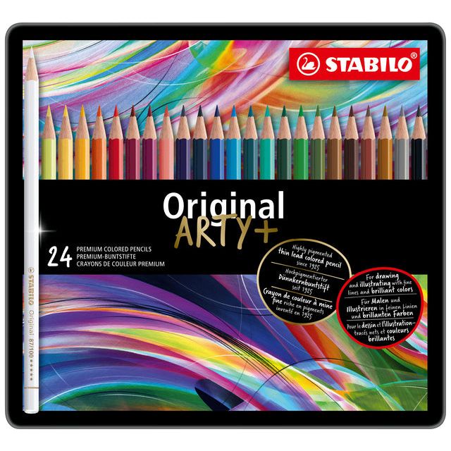 STABILO - CURT DE COLORD 8774 ARTY 24ST ASSIR ORIGINAL | Peut un 24 pièces