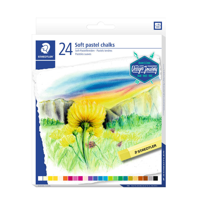 Staedtler - tiza para contar quilates suave surtido juego de 24 piezas