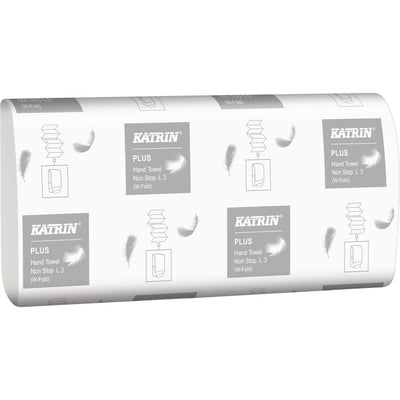 Katrin -  Handdoek  plus 3laags 203x320mm wit