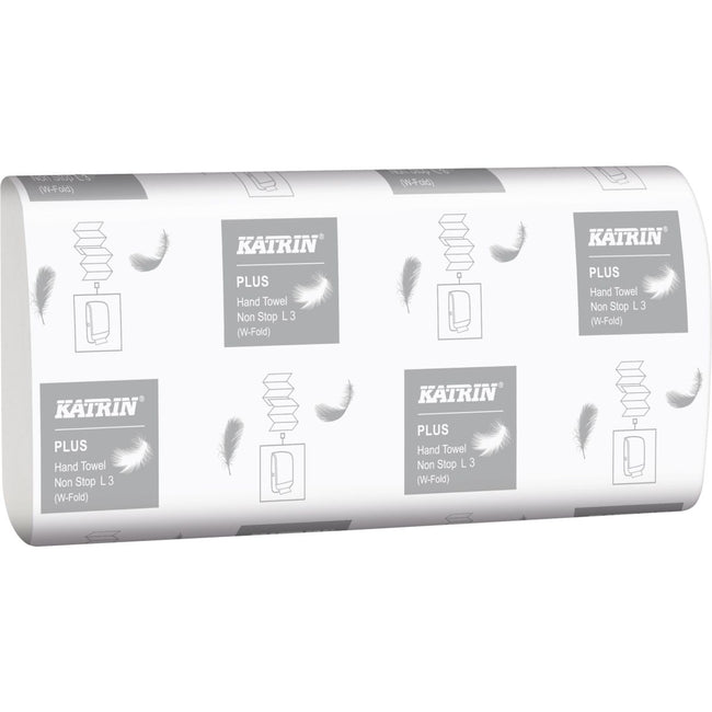 Katrin -  Handdoek  plus 3laags 203x320mm wit