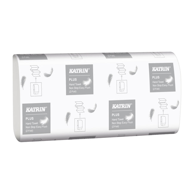 Katrin -  Handdoek  plus 2laags 203x240mm wit