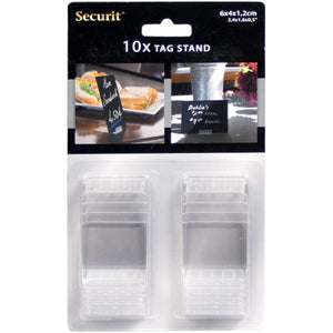 Securit - Chalkboard tag standard acrylic 10 pieces