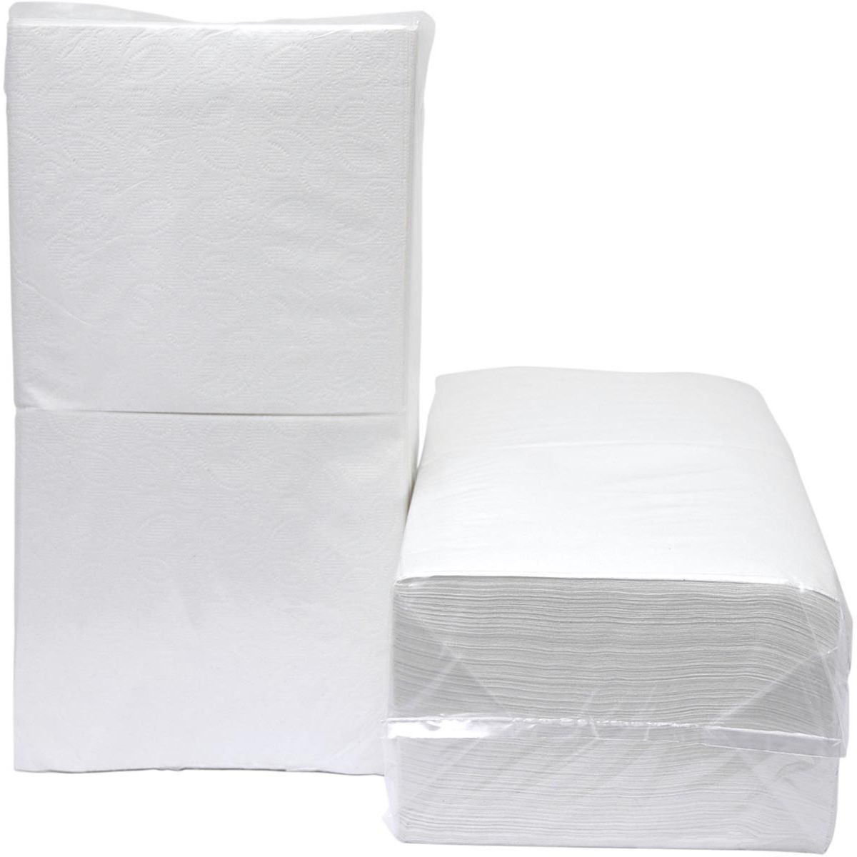 Klika - Tovaglioli, ft 33 x 33 cm, 1 velo, bianco, conf. 9 x 500 pezzi