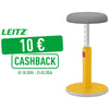 Leitz - Tabouret assis/debout actif Ergo Cosy, jaune