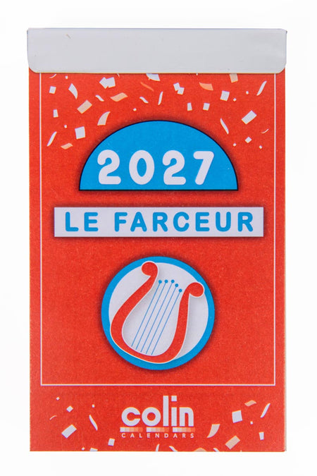 Klika - Calendrier bloc journalier Le Farceur François Pirette 2026