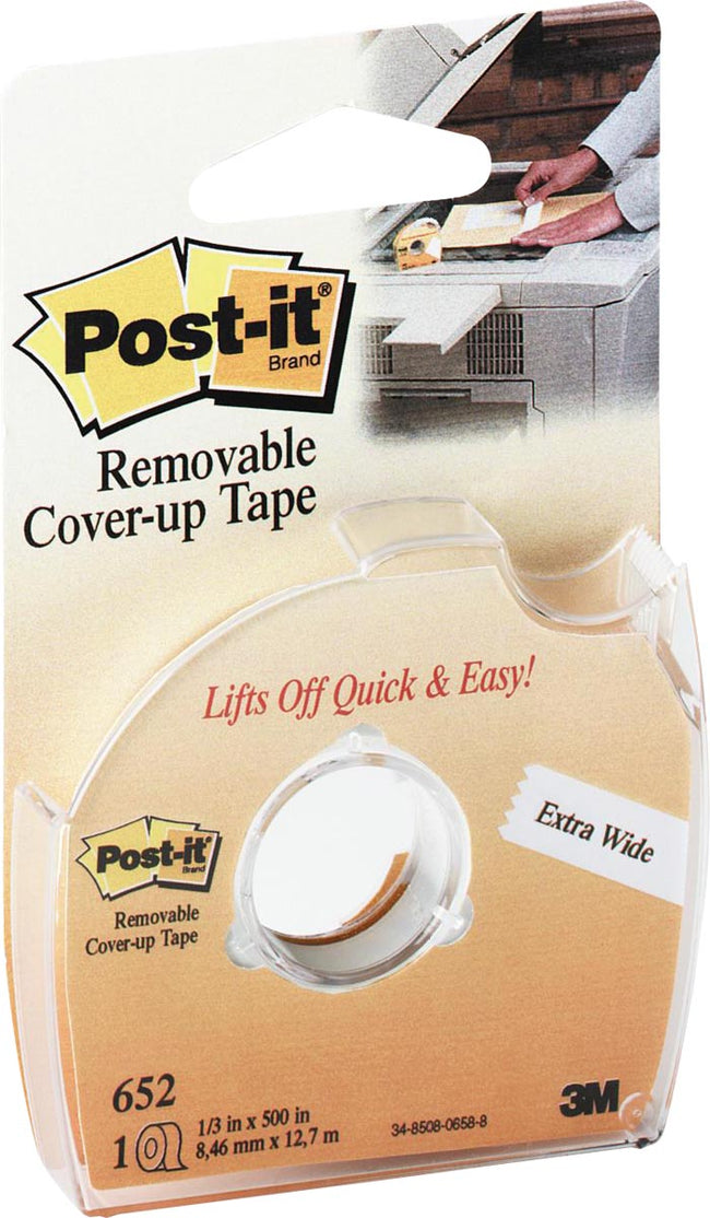 Post -it - correction de 8 mm avec maintenant, sur blister